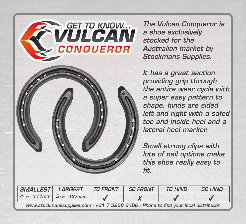 Vulcan Conqueror Front Toe-Clipped