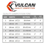 Vulcan Quality Competition Front Toe-Clipped